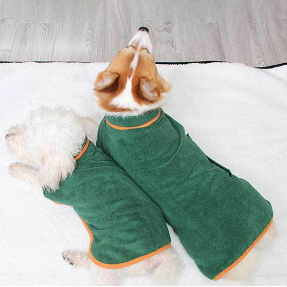 Dog Bathrobe Towel