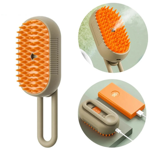 3 in 1 Cat Steam Brush Upgraded Version