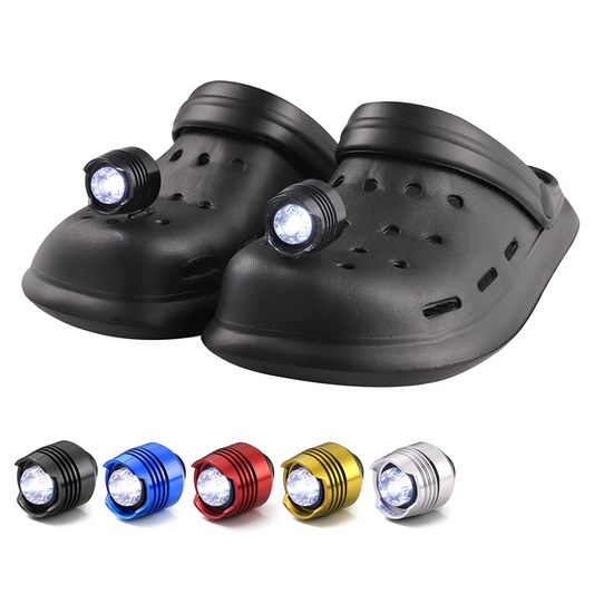 Crocs Headlights™ – Clip-On LED Lights for Clogs (2 Pack)